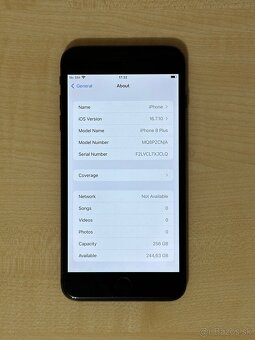 iPhone 8 Plus 256gb, zdravie batérie 100% - 10