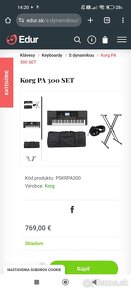 Korg Pa 300 set - 10