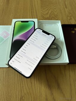 iPhone 14 128 gb Midnight - komplet príslušenstvo, záruka - 10