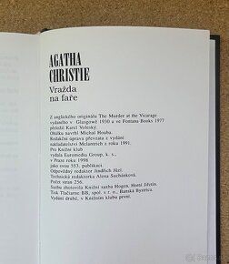 Kniha Vražda na faře Agatha Christie - 10