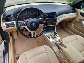 BMW cabrio e46 318 122 tic km TOP STAV - 10