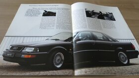 Prospekty Audi Quattro 60.-90. léta. - 10