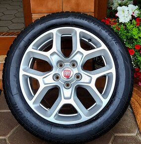 alu R17 5x110, zimné pneu 215/55, Fiat 500X, NOVÉ - 10