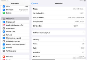 Ipad Air 256gb 5gen 10,9" Wifi šedý - 10