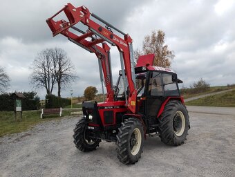 Predám Zetor 7745 s čelným nakladačom - 10