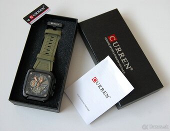 CURREN 8461 Army Chronograph - pánske military hodinky - 10