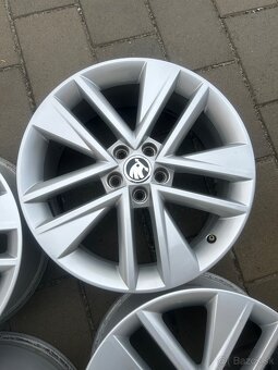 Alu disky 5x100 r17" Škoda Fabia,Rapid - 10