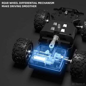 RC auto terénne 2,4GHz Rapid Monster / 2 batérie - 10