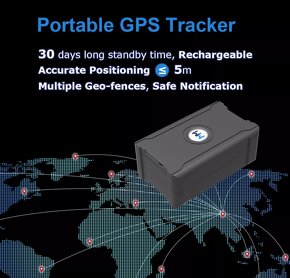 Tracker GPS s eSIM - pokrytie po celom svete - service fee - 10