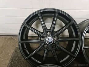 5X112 R18 UNIWHEELS GERMANY black color - 10