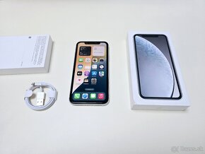 APPLE IPHONE XR 64GB WHITE BATERKA 100% - 10