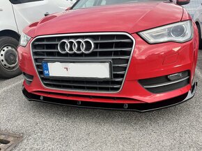 AUDI A3 8V SPOJLER NA PREDNÝ NÁRAZNÍK LIPO NA NARAZNIK - 10