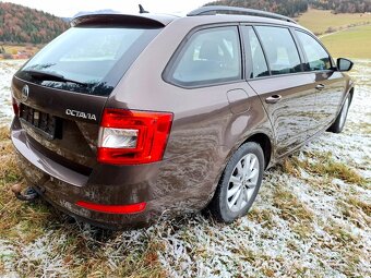 Škoda Octavia Combi 1.6 TDI 81 kw,110k,navigácia alu disky - 10