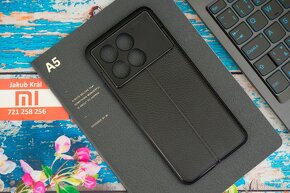 Silikónové puzdro s koženkovým vzorom Xiaomi / Redmi / Poco - 10