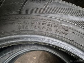 215/65 r16 zimné 4 ks FALKEN dezén 6,9-6,2 mm DOT2020 - 10