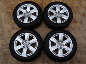 17" Alu kola 5x112 AUDI A6 C7 4G ZIMNÍ MICHELIN - 10