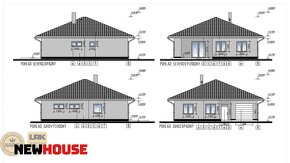 Novostavba energeticky úsporného rodinného domu s garážou na - 10