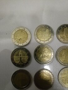 ZBERATELSKE EURO MINCE 2€ A 1€ CENU PONÚKNITE - 10