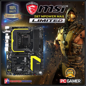 Top herná doska MSI Z87 MPOWER - Intel Z87, socket 1150 - 10