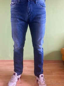 Džínsy/ rifle pánske slim fit Tommy Hilfiger a Diesel 38/32 - 10