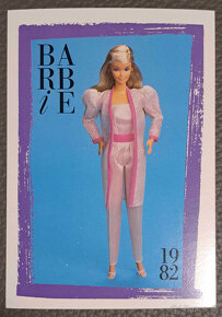 Na predaj zberatelske Barbie karticky roky 1980-89 - 10