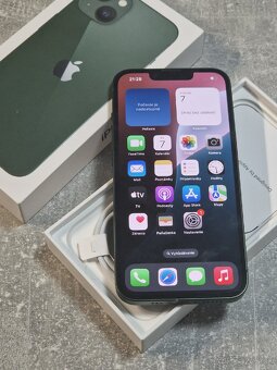 Predám iPhone 13 Zelený 128GB zľava v popise - 10