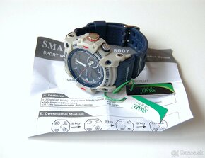 SMAEL 8007 Dual-Time - pánske vodotesné športové hodinky - 10