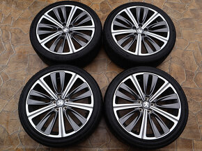 19" Alu kola 5x108 PEUGEOT 508 SW LETNÍ LEŠTĚNÉ  - 10