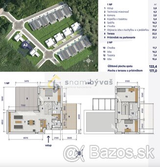 4 i poschodový rodinný dom, novostavba, 142 m2, Rozhanovce - 10