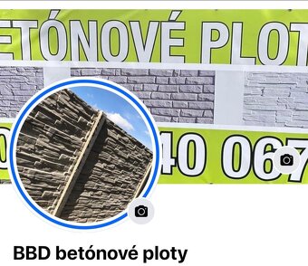 BBD Betónové ploty - 10