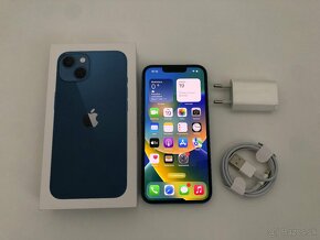 apple iphone 13 256gb Blue / Batéria 100% - 10