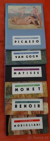 Van Gogh, Picasso, Monet,  Renoir,  Matisse, Modigliani - 10