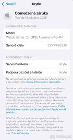 Apple Watch 10 46mm Jet Black - nové, rok záruka - 10