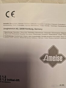 Jungheinrich ameise 1,2 t elek. paletovy vozik novy 6/20 - 11