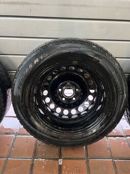 Plechové disky R15 + zimné pneu Pirelli - 11