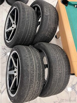 4ks alu disky orig. Ferrada 5x127 r22 + pneu 305/35 r22 - 11