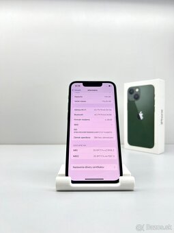 iPhone 13 MINI GREEN ORIGINÁL STAV PRÍSLUŠENSTVO - 11