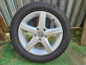 Originálna zimná sada VW - 5x112 R16 + 205/55 r16 - 11