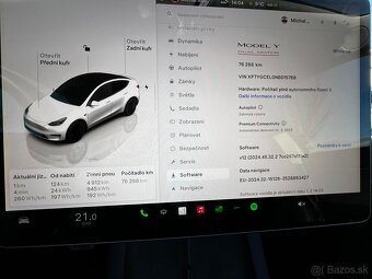 TESLA model Y performance, DPH, tažné, plná záruka, doplňky - 11