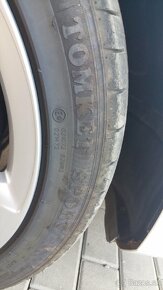 Predám disky Audi 5x112 R18 7,5J + pneu 225/45 r18 letné - 11