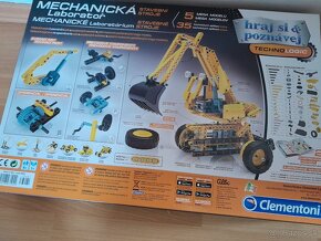 Lego/Stavebnica, (Mechanická laboratoř Clementoni) - 11