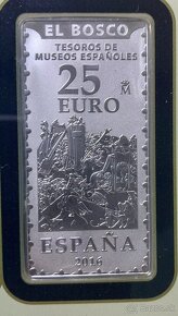 Španielsko 2016 Proof Color 2x25€,1x50€ Striebro 270 gramov - 11