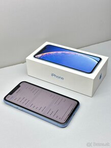 iPhone XR 128GB BLUE ORIGINÁL STAV + PRÍSLUŠENSTVO - 11