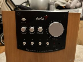 GENIUS SW-HF5.1 5000 - svetlé drevo - 11