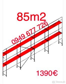 Predám stavebné lešenie pozink certifikované - 11