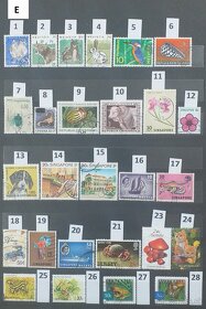 Filatelia-Poštové známky na predaj, 10 cent za kus - 11