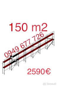 Predám lešenie stavebné lešenie certifikované pozinkované - 11