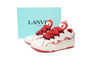 Lanvin Leather Curb Sneaker - 11