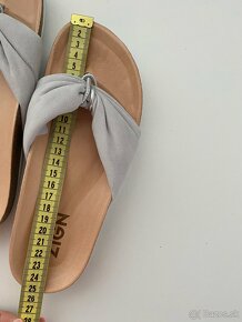 Zign semišové šľapky žabky veľ 37 (24,5cm) NOVÉ - 11