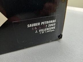 F1 SAUBER PETRONAS SHOWCAR 2005 VILLENEUVE MINICHAMPS 1:18 - 11